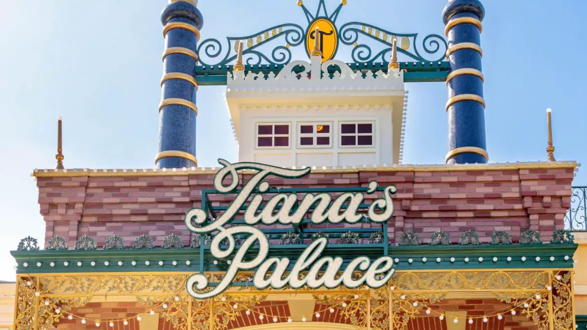 First Look at Tiana’s Palace Lunch & Dinner Menus