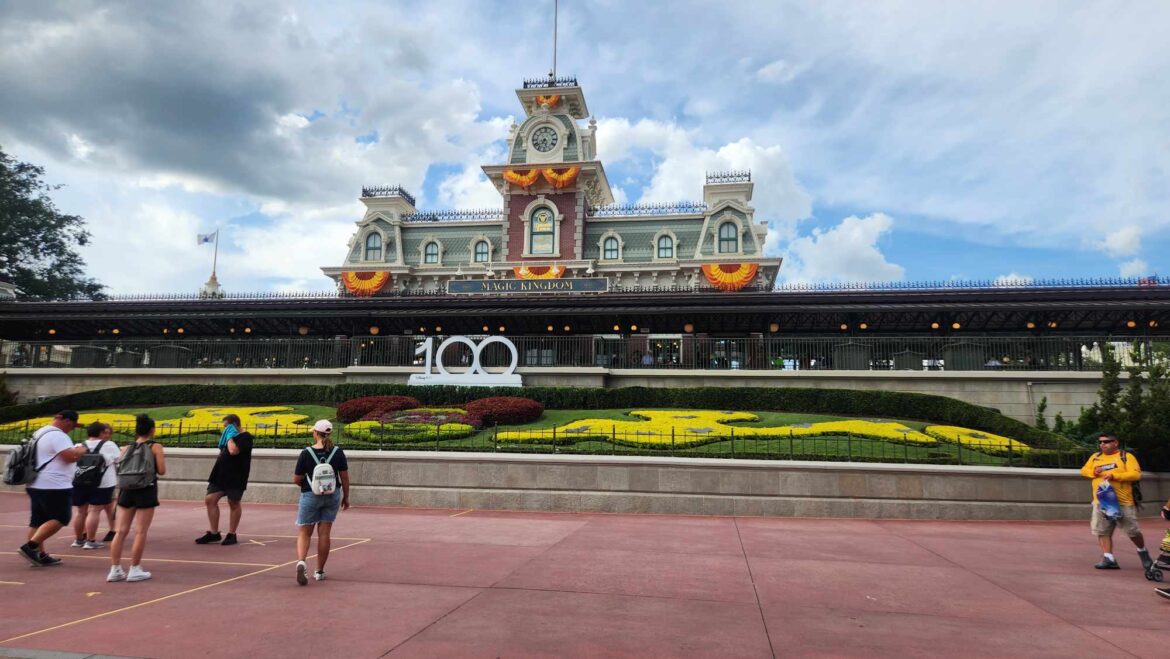 Train Station in Magic Kingdom Receives Halloween Makeover