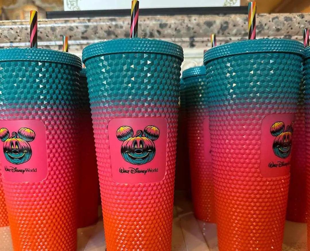 New Mickey Jack-o’-Lantern Halloween Starbucks Tumbler Available at Walt Disney World