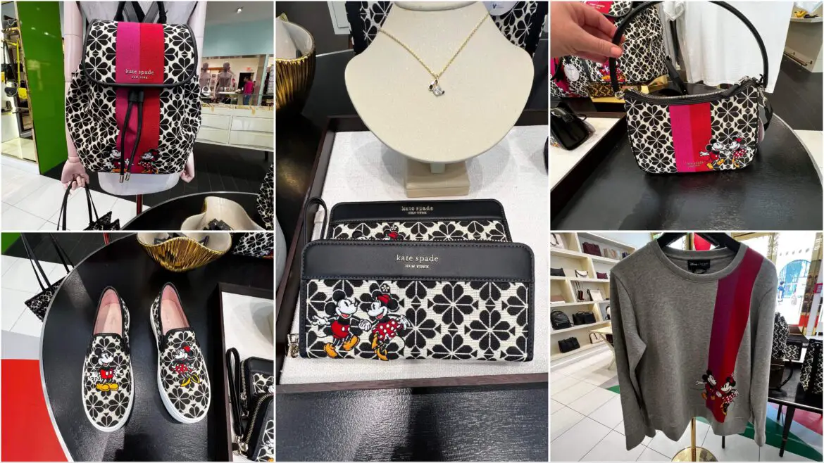Adorable Kate Spade Mickey And Minnie Collection Available At Disney Springs!