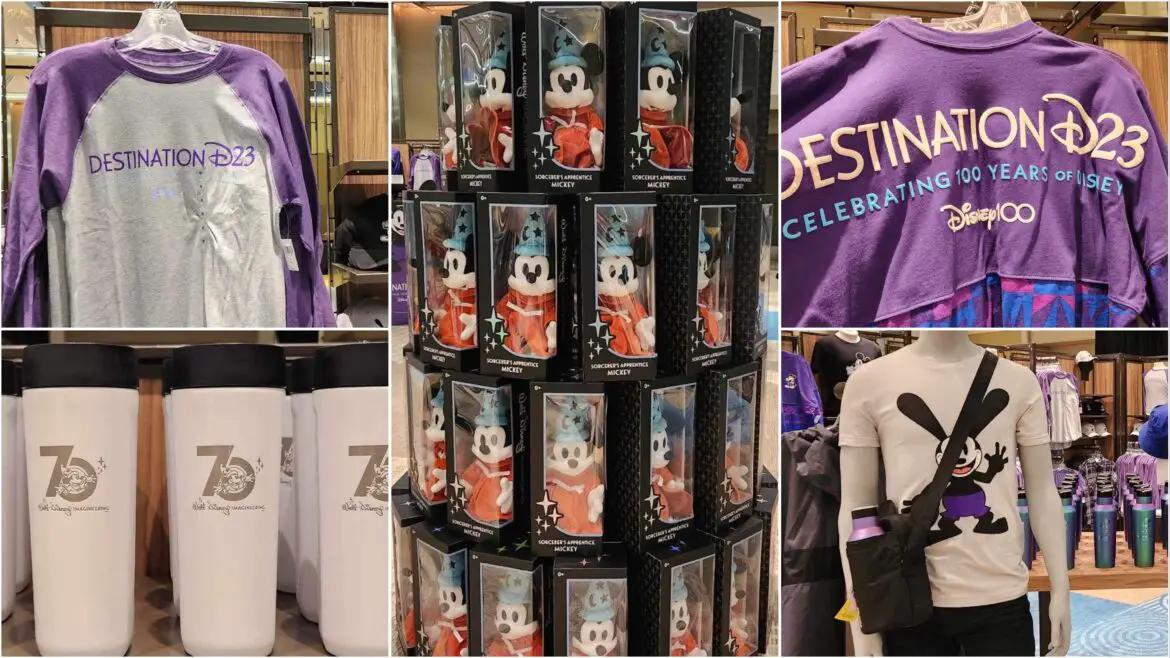 First Look At The Destination D23 Merchandise At Mickey’s Of Glendale!