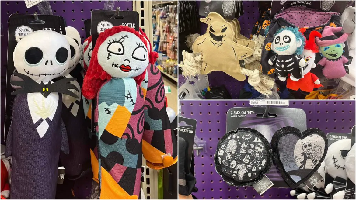 Spooky Nightmare Before Christmas Pet Toys Spotted At PetSmart!