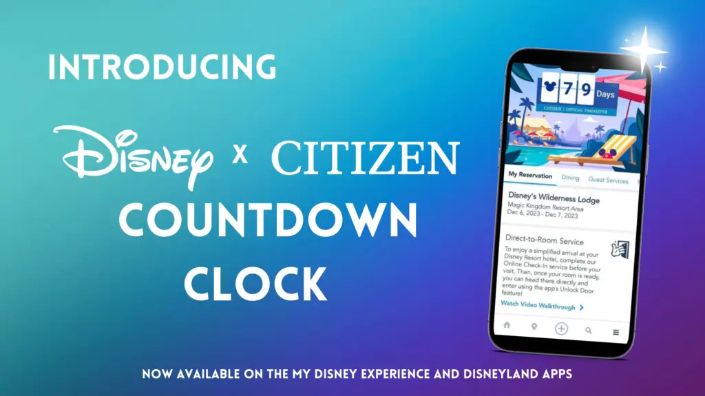 Disney x Citizen Countdown Clock 