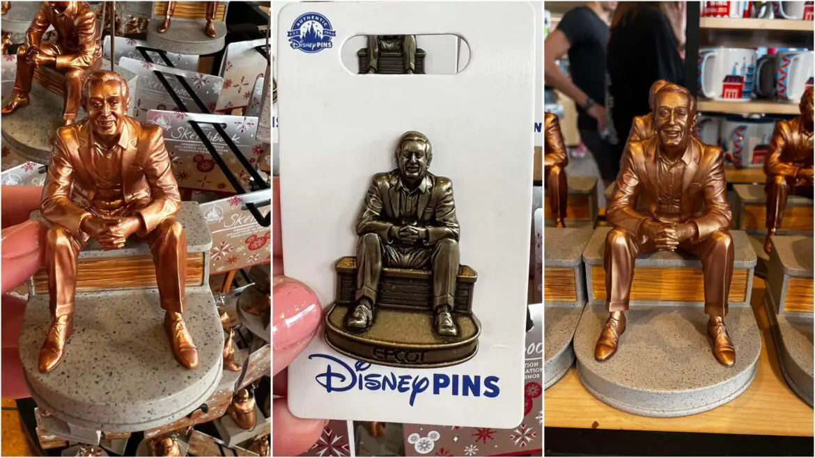 New Walt The Dreamer Statue Merchandise Spotted At Epcot!