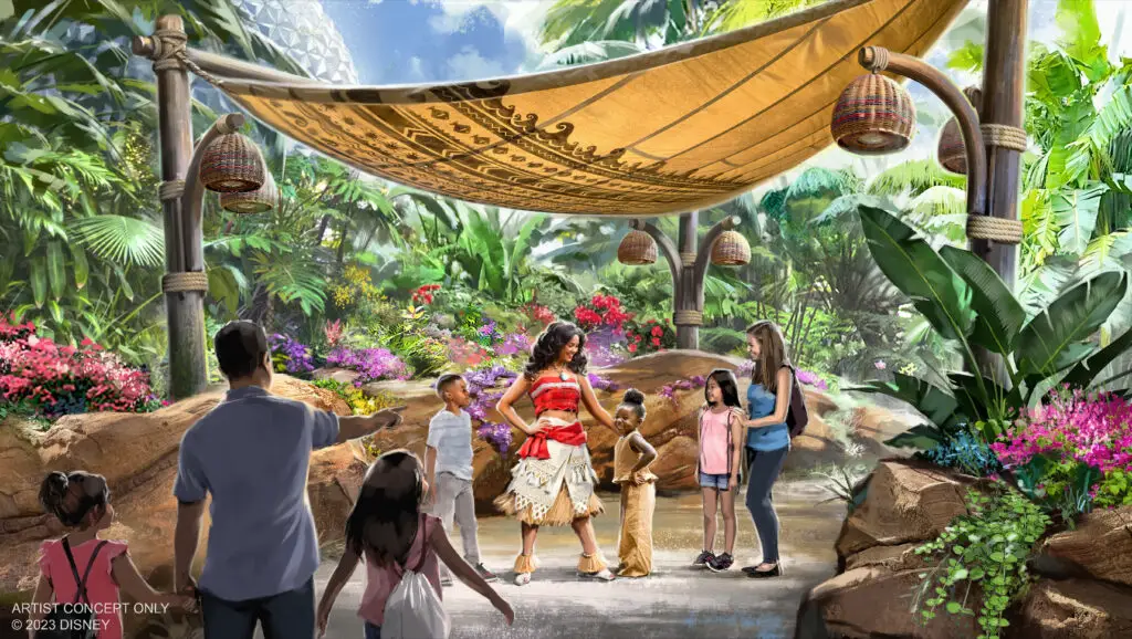 Moana will meet guests in EPCOT this fall.