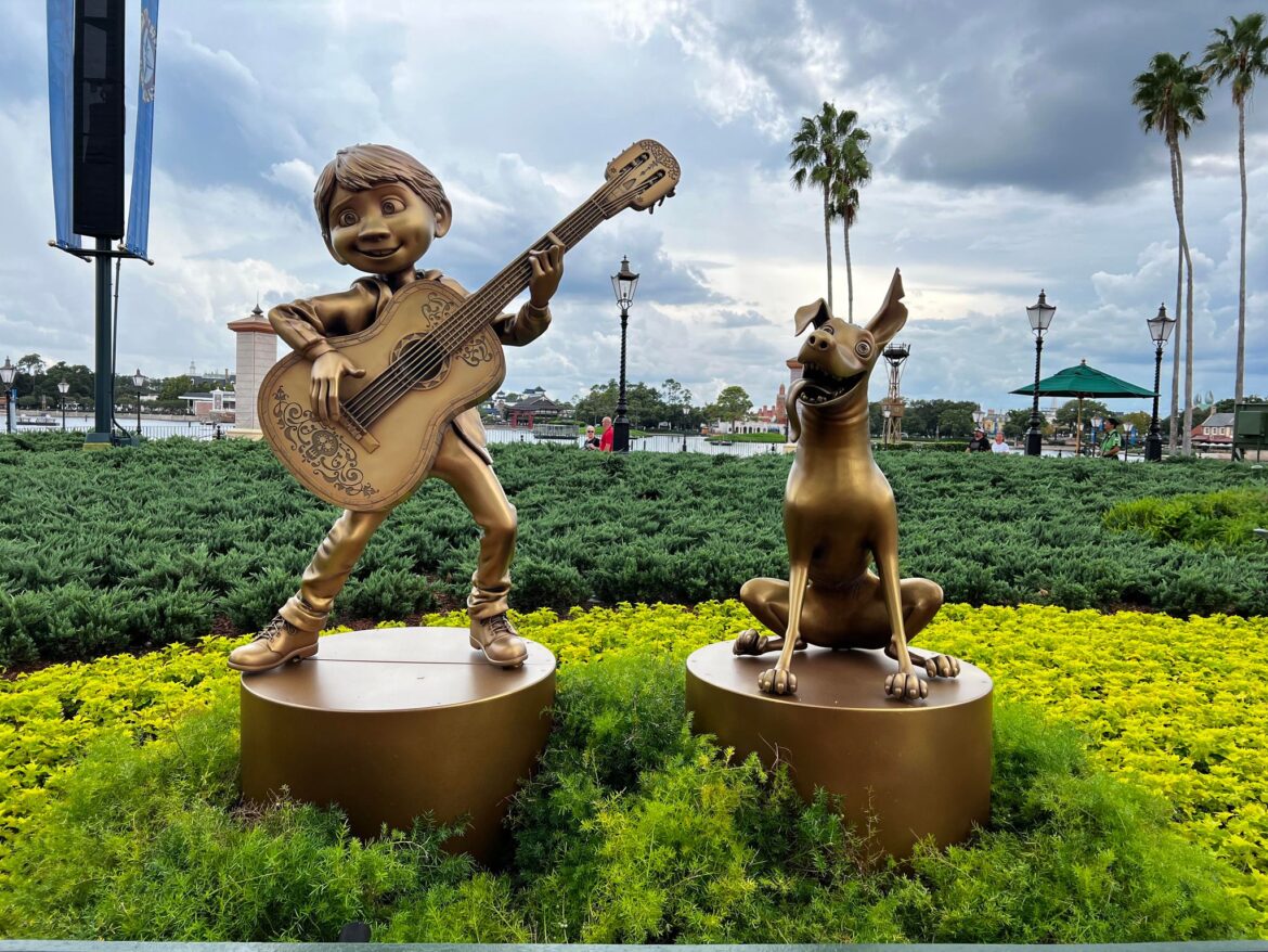 Disney World 50th Anniversary Medallions Removed from Disney Statues
