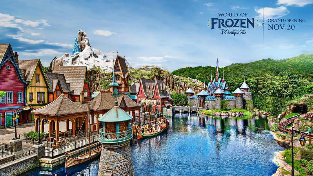 World of Frozen Opening at Hong Kong Disneyland this November