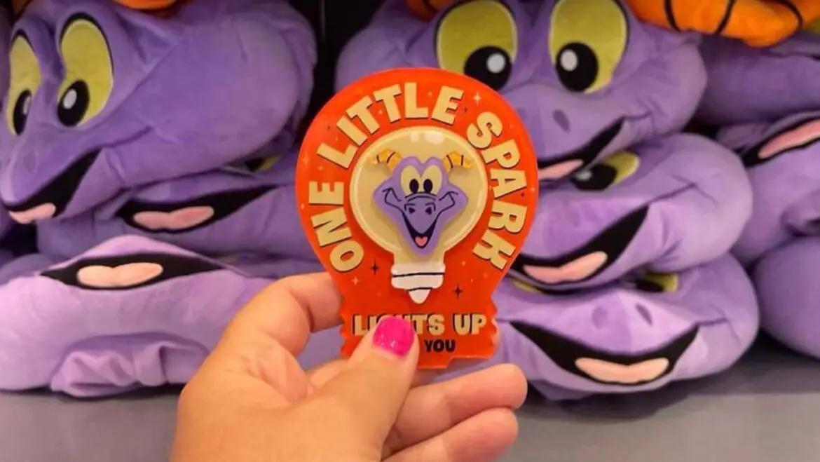 New Figment One Little Spark Magnet Available At Epcot!