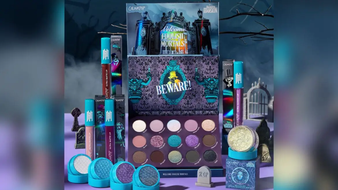New ColourPop Haunted Mansion Collection Coming Soon!