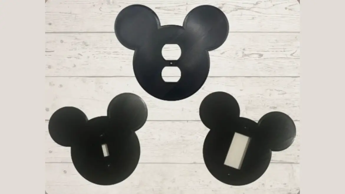 Mickey Mouse Light Switch Cover To Add A Magical Touch To Any Room!