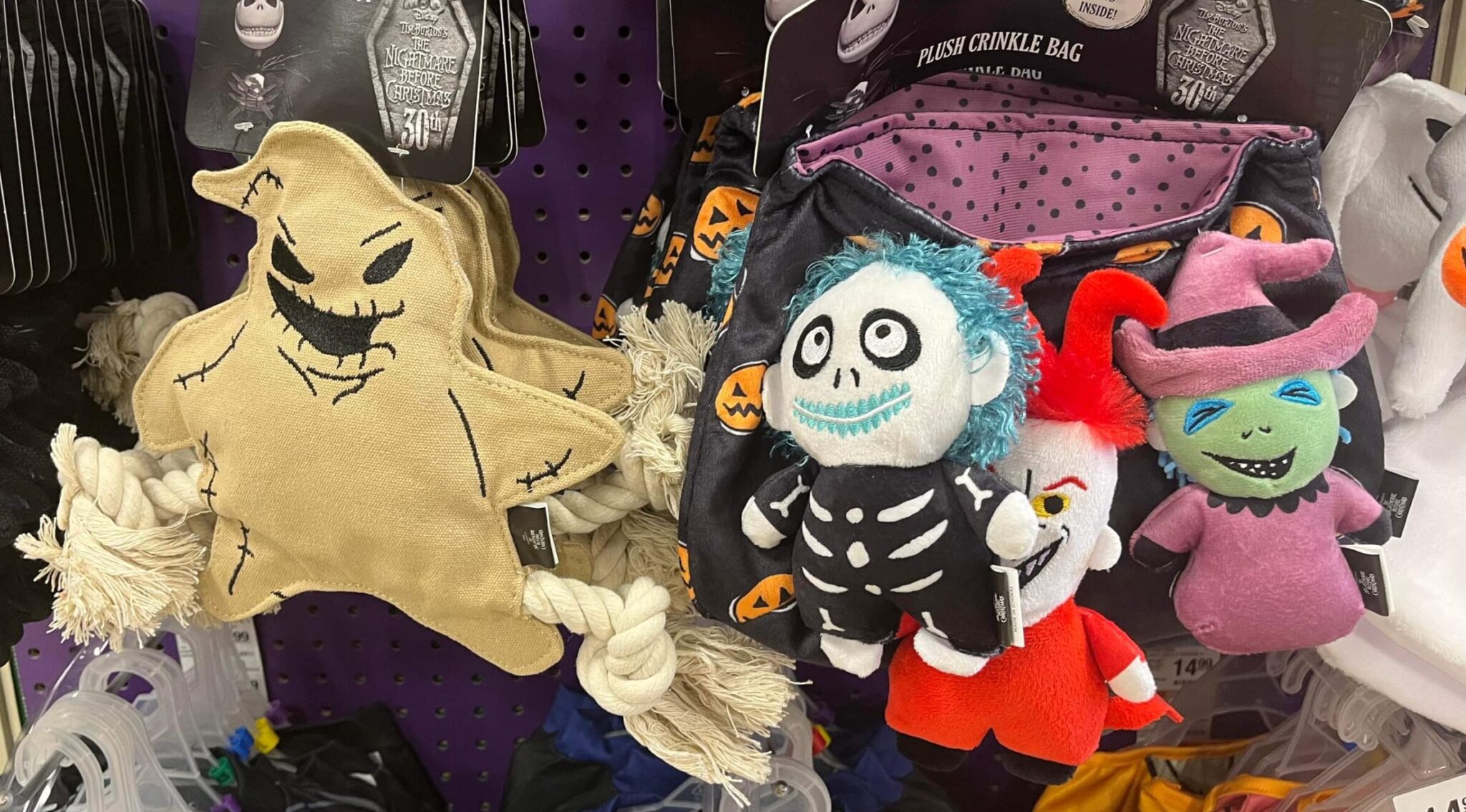 Spooky Nightmare Before Christmas Pet Toys Spotted At PetSmart! Chip