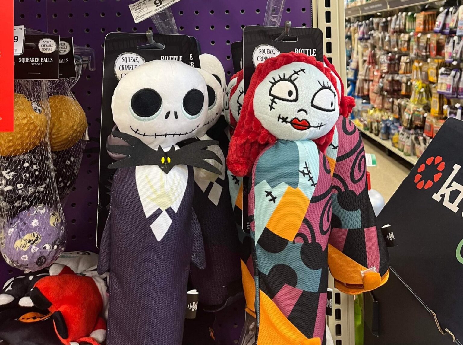 Spooky Nightmare Before Christmas Pet Toys Spotted At PetSmart! Chip