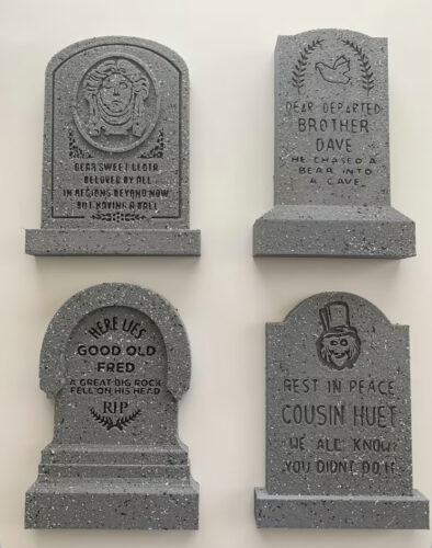 Haunted Mansion Tombstones To Decorate Your Home This Halloween! | Chip ...