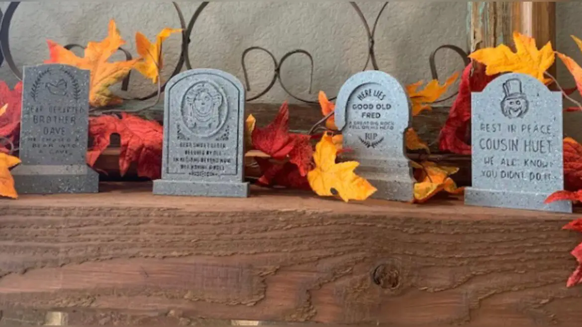 Haunted Mansion Tombstones To Decorate Your Home This Halloween!