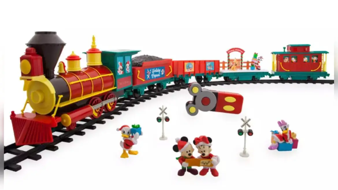 New Mickey Mouse And Friends Disney Parks Holiday Train Set Available For Pre-Order Now!