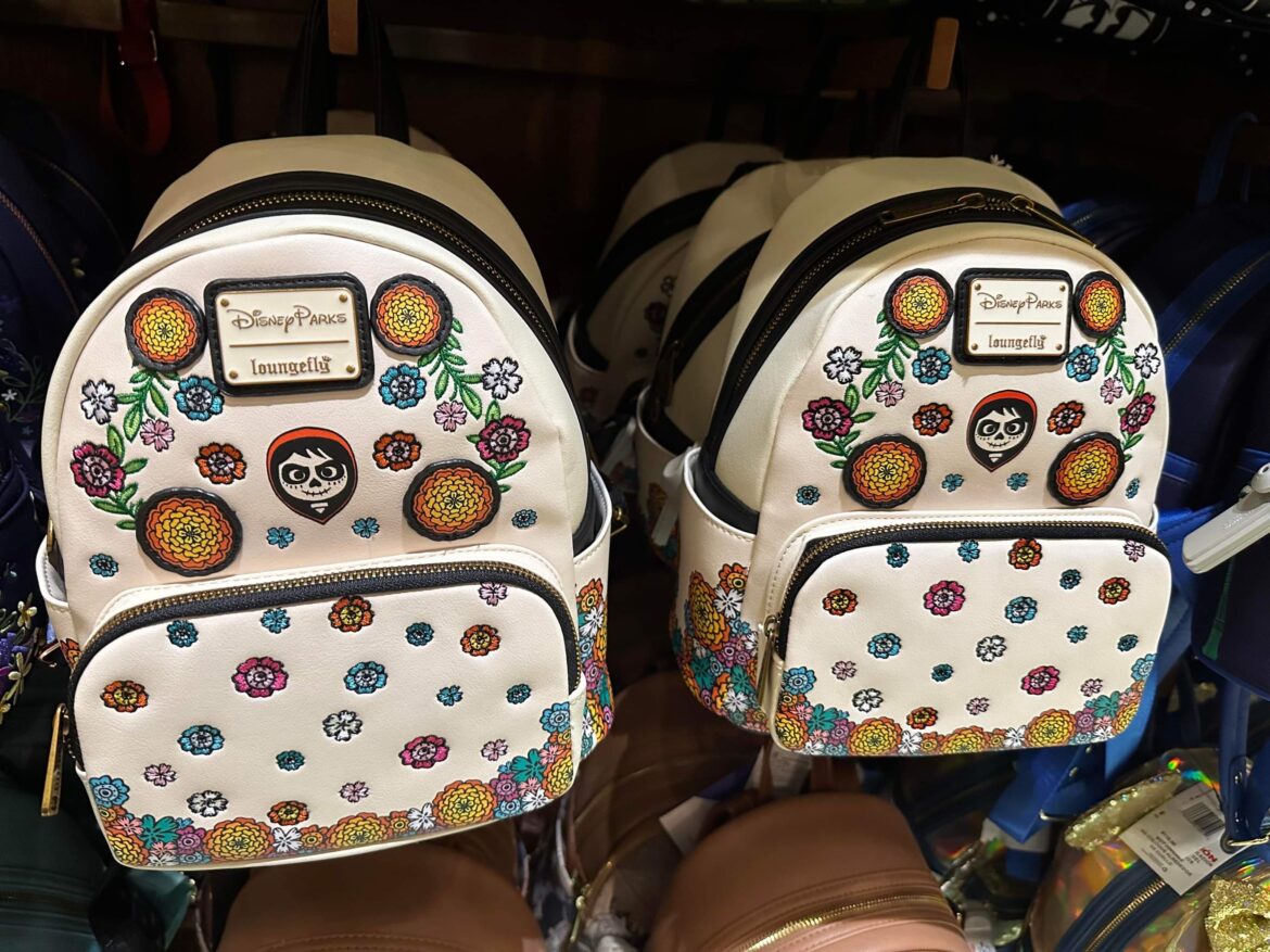 Go Un Poco Loco With This Coco Loungefly Backpack Spotted At Disneyland!
