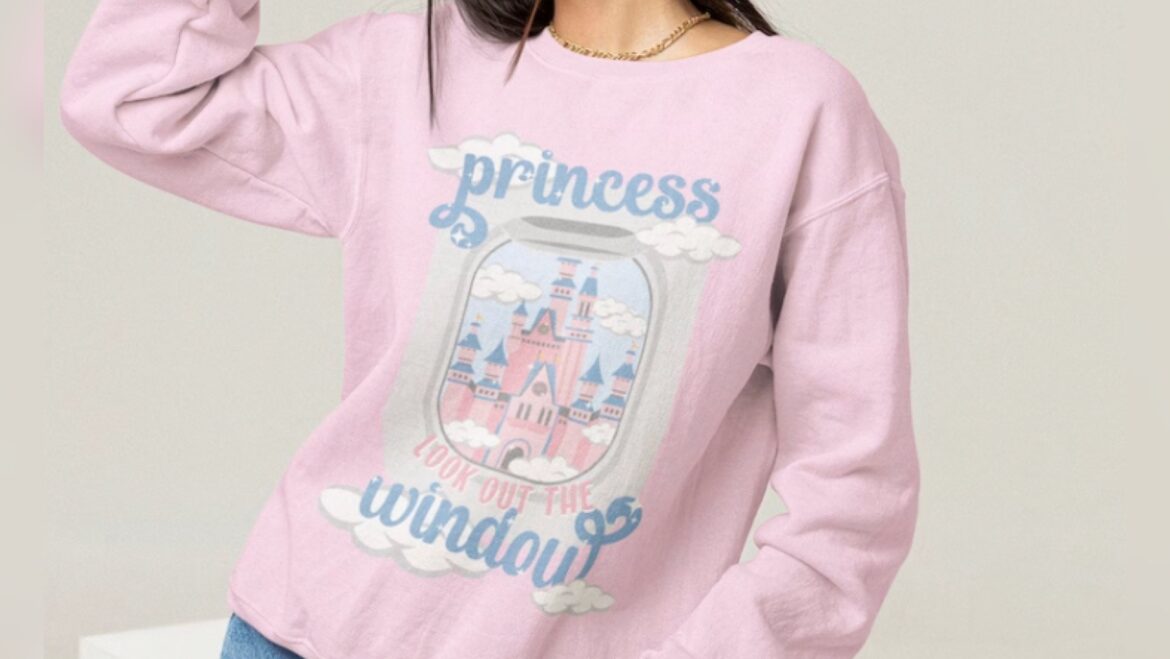 Super Cute The Princess Diaries Inspired Crewneck For An Enchanting Style!