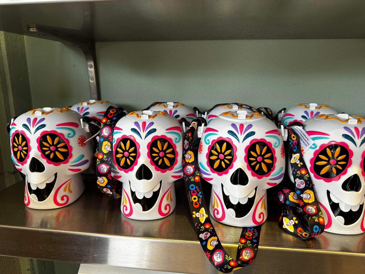 New Coco Sugar Skull Sipper Available At Disneyland!