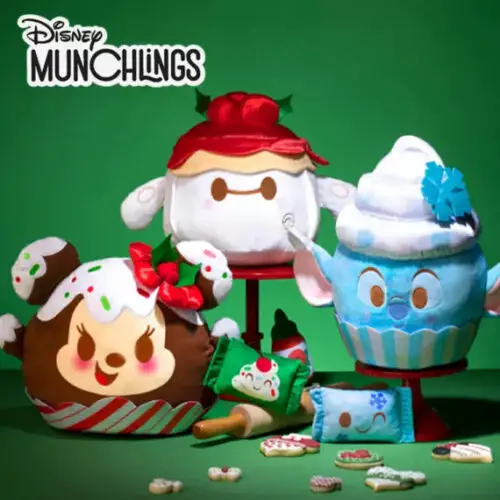 Holiday Disney Munchlings Plush