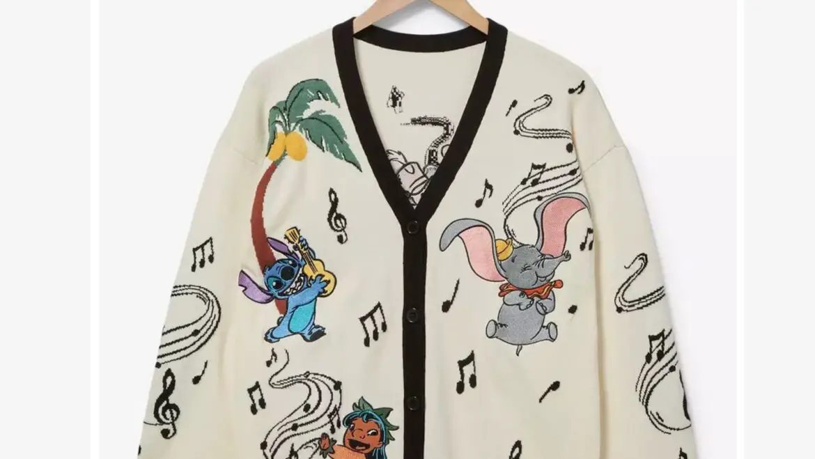Magical BoxLunch Exclusive Disney 100 Musical Characters Cardigan For This Fall!