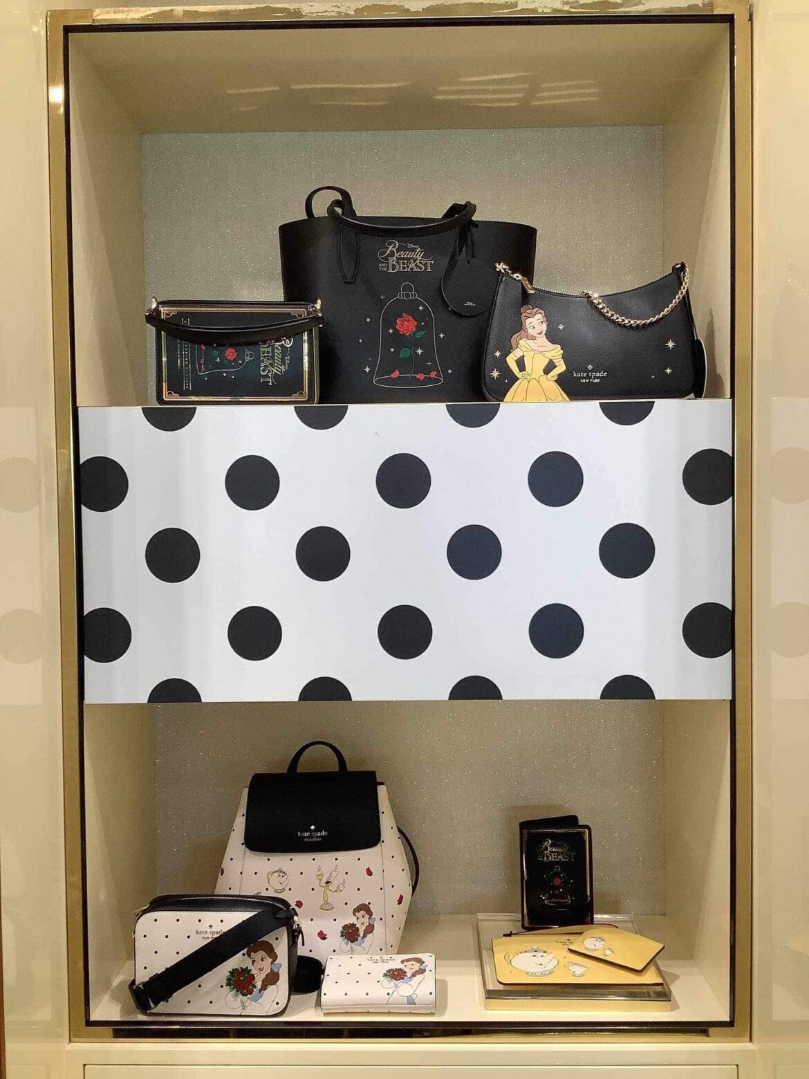 New Beauty And The Beast Collection At Kate Spade Store In Disney
