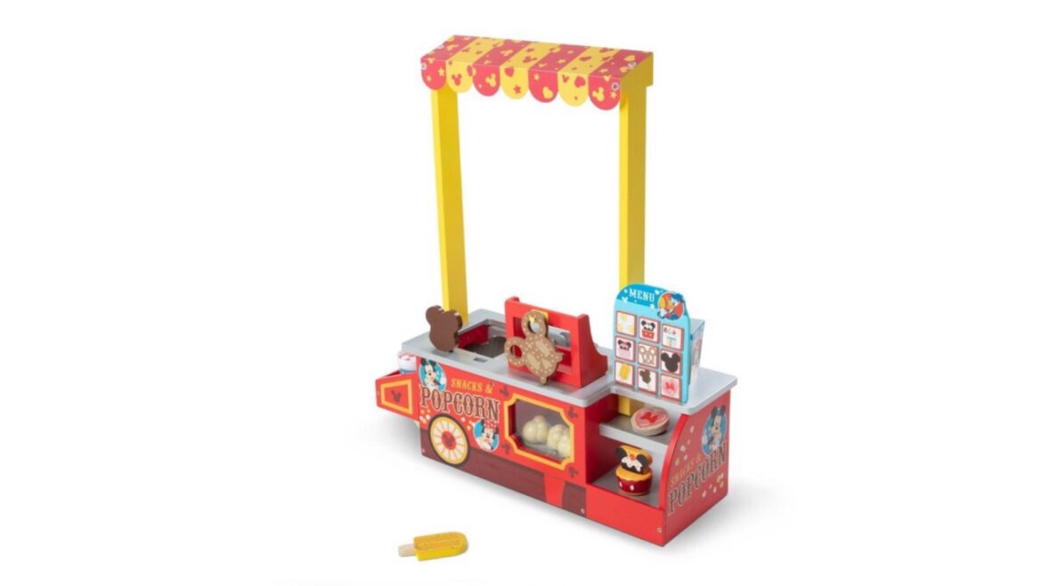 Disney Snacks And Popcorn Wooden Food Counter Available At Target!
