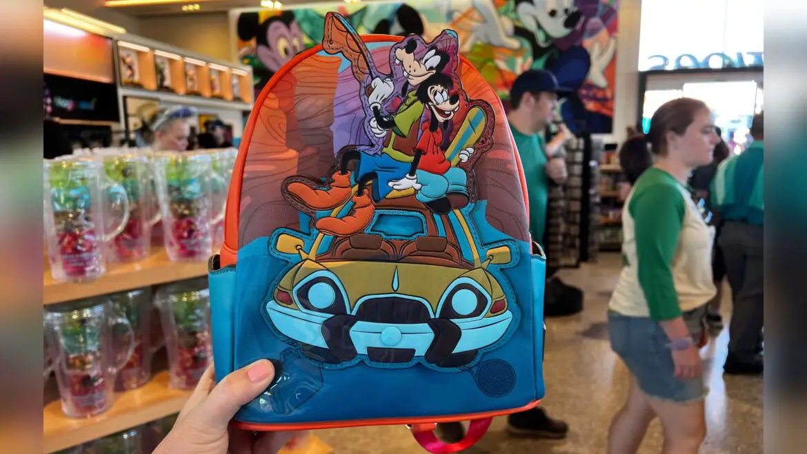 New A Goofy Movie Loungefly Backpack Available At Walt Disney World!