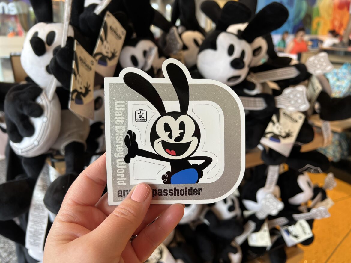 First Look Oswald Annual Passholder Magnets Now available in EPCOT