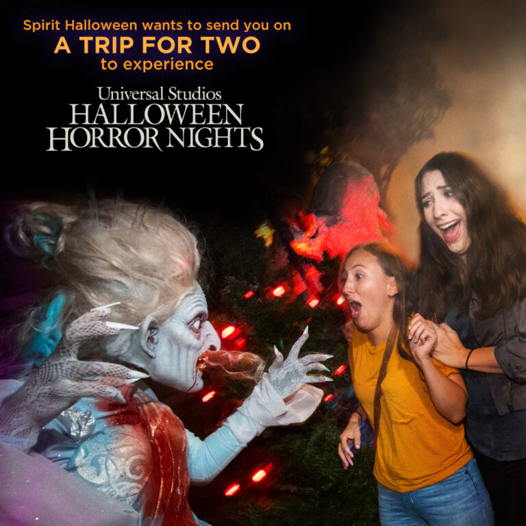 Spirit Halloween Giving Away a Trip to Universal‘s Halloween Horror