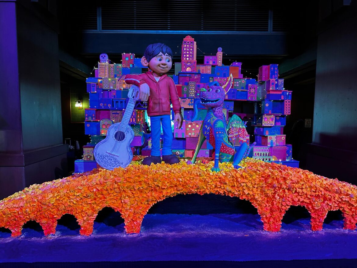 Check out this NEW Pixar’s Coco Display at Disney’s Grand Californian Hotel & Spa