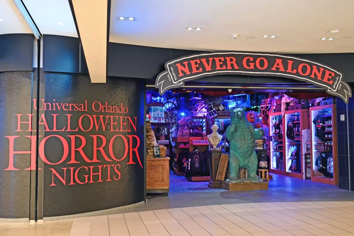 Universal Opens Halloween Horror Nights Store at the Orlando International Airport
