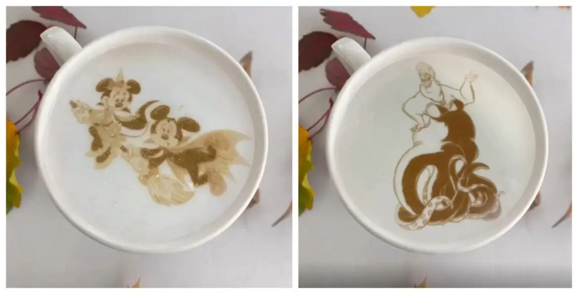 Limited Seasonal Disney Character Ripples Available at Joffrey’s Coffee in Disney Springs