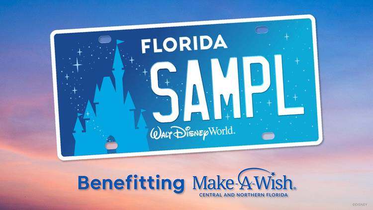 Disney Debuts New Walt Disney World Florida State License Plate