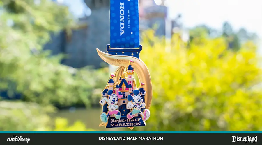 First look at the finisher medals for the runDisney 2024 Disneyland Half Marathon