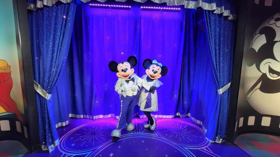 Mickey and Minnie Disney 100 Meet and Greet in EPCOT