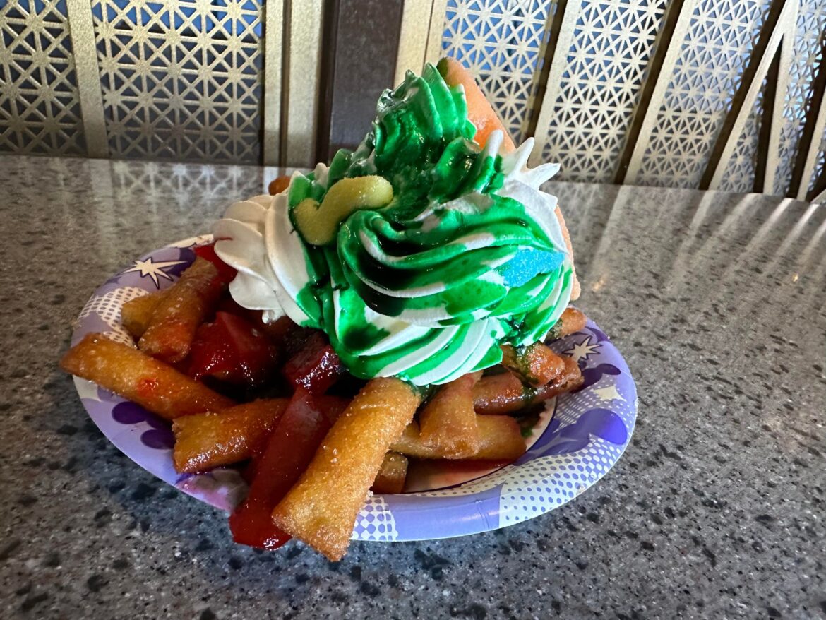 Poison Apple Fries from Award Wieners in California Adventure