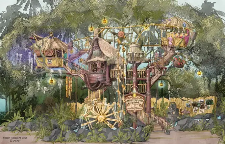Adventureland Treehouse to Reopen Fall 2023 at Disneyland Park