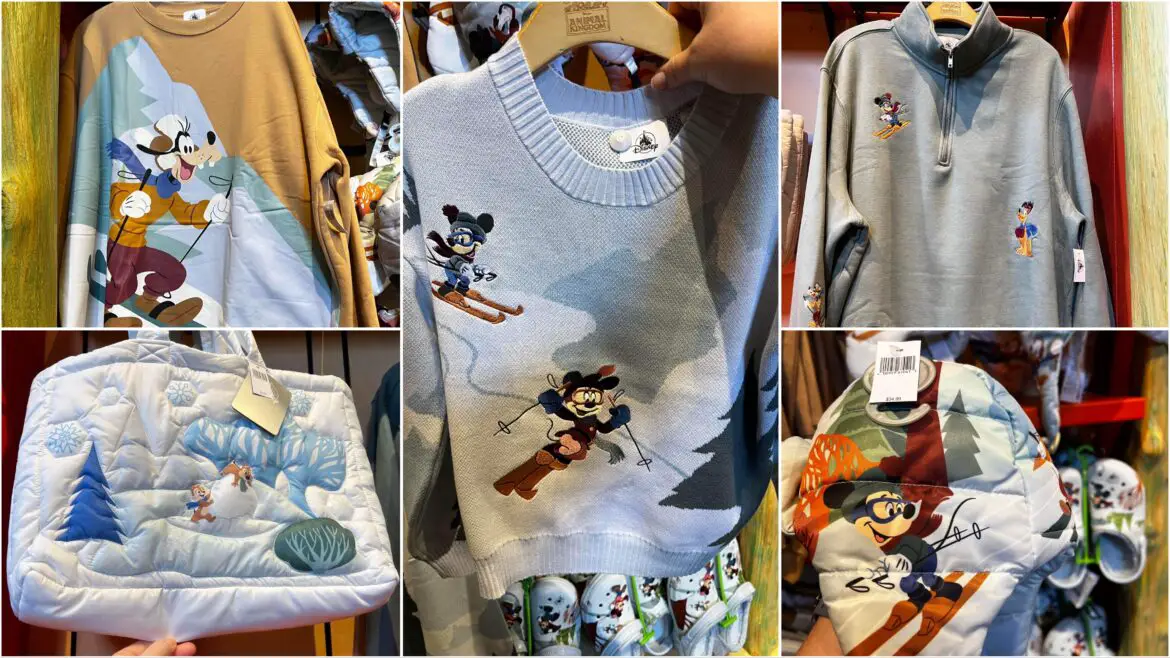 New Mickey And Friends Homestead Winter Apparel Collection Now At Animal Kingdom!