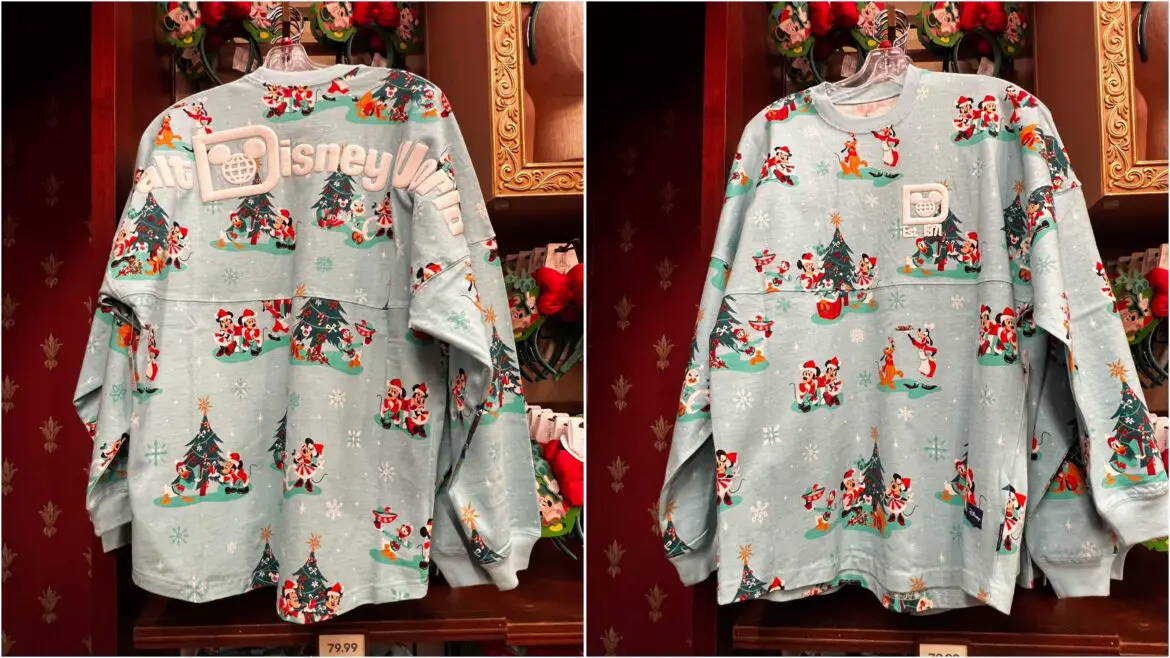 New Santa Mickey Mouse And Friends Holiday Spirit Jersey Now At Magic Kingdom!