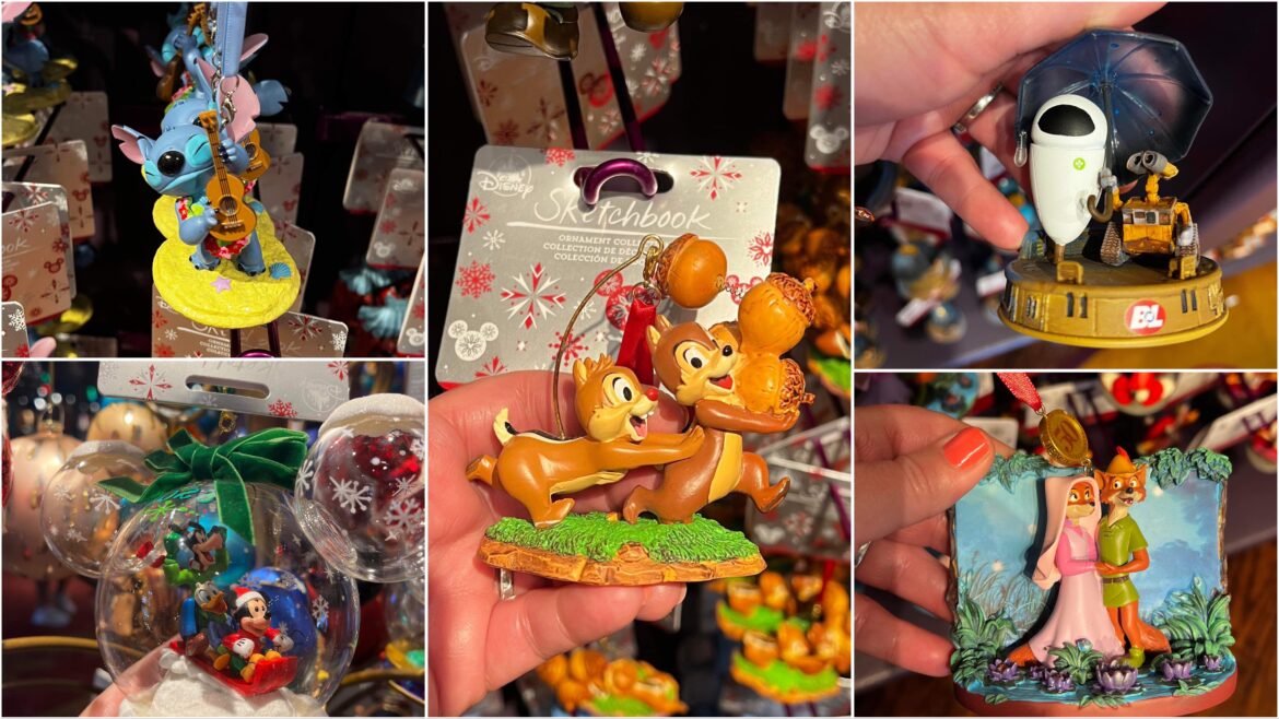 Magical Disney Ornaments Spotted At Days Of Christmas In Disney Springs!