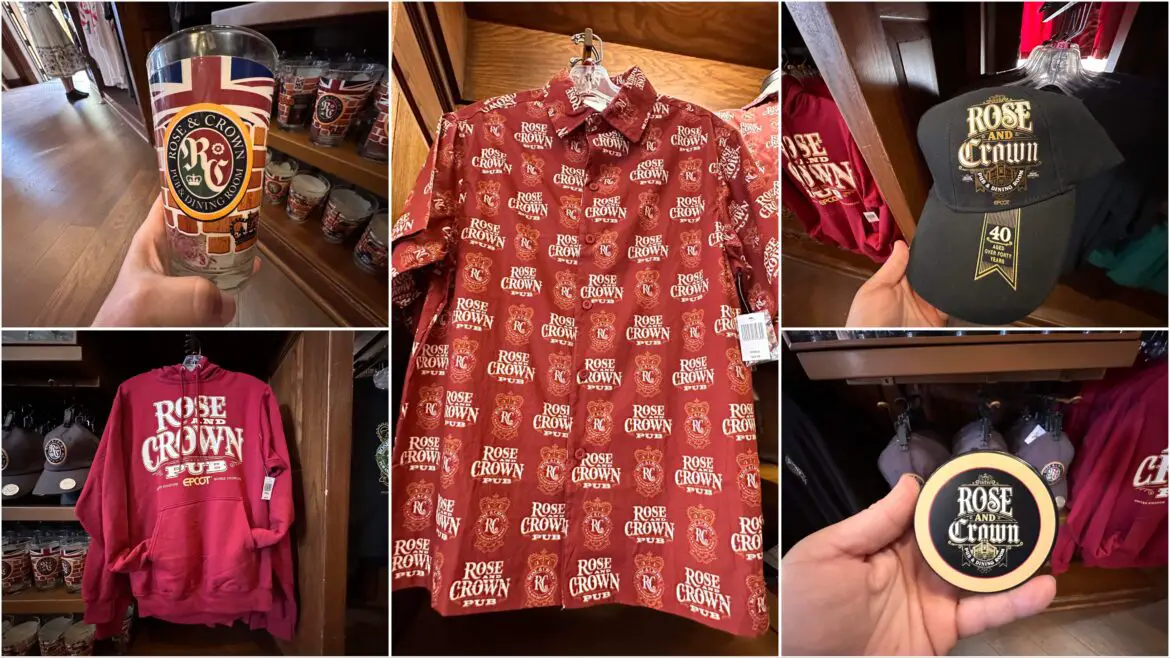 New Rose And Crown Collection At UK Pavilion In Epcot!