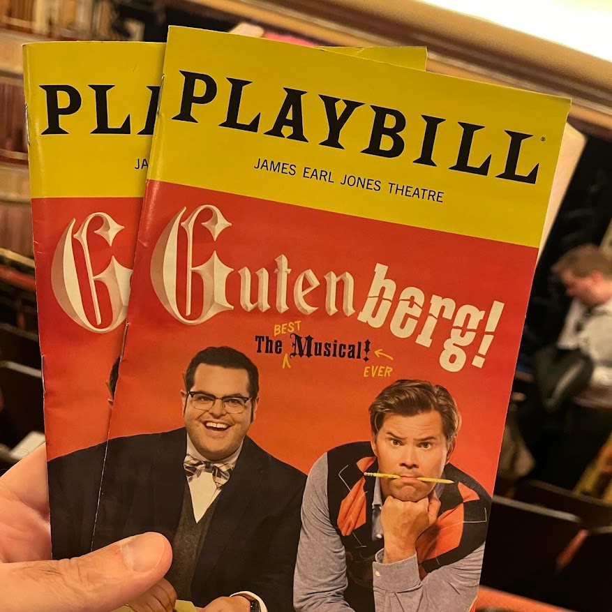 Gutenberg The Musical brings Disney Legend Josh Gad Back to Broadway