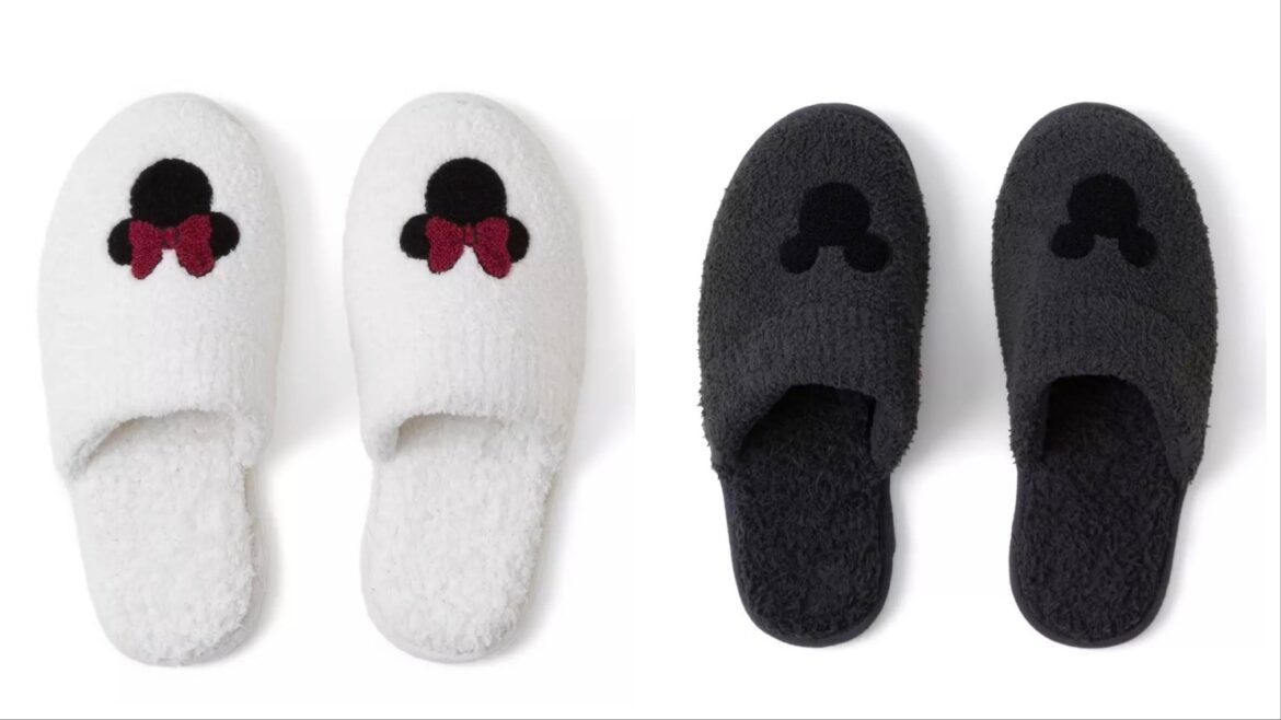 New Mickey And Minnie Barefoot Dreams Slippers Available At shopDisney!