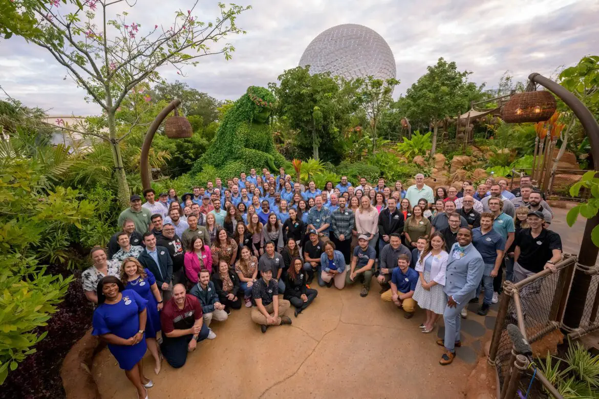 Disney Cast Members Celebrate the Opening of Journey of Water in EPCOT