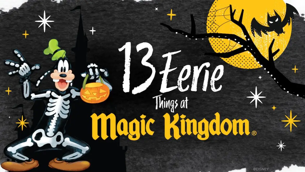 Eerie Disney Scavenger Hunt at the Magic Kingdom for Friday the 13th