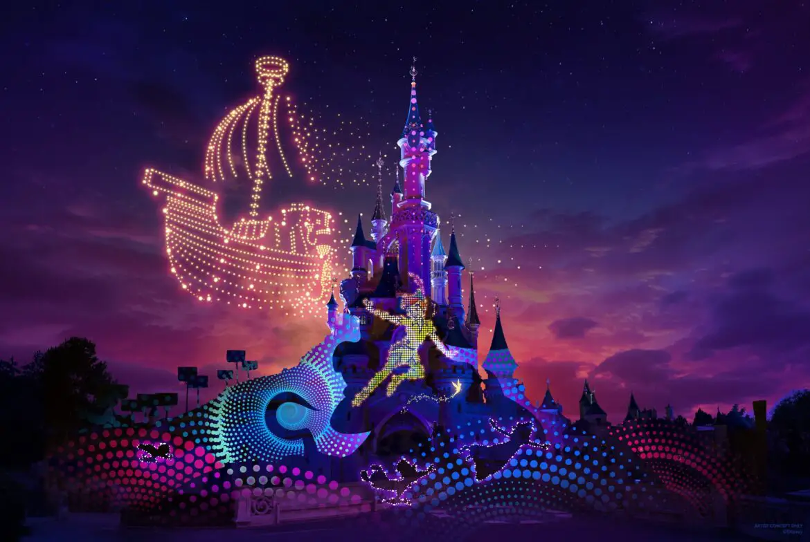 First Look at a NEW Disneyland Paris Show Inspired by the Main Street Electrical Parade!