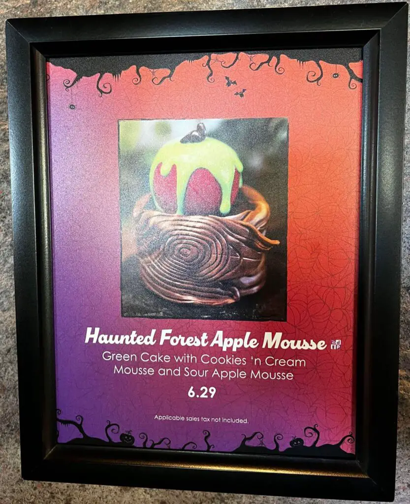 Haunted-Forest-Apple-Mousse-sign