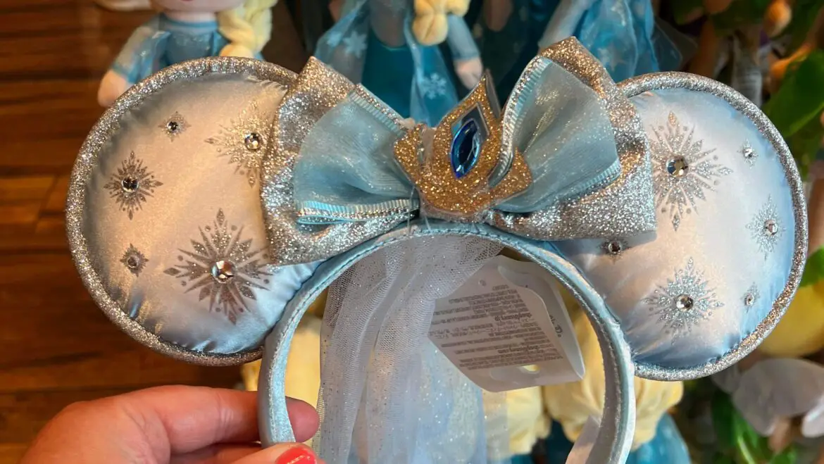 New Elsa Ear Headband Spotted At Disney Springs!