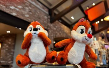 Chip And Dale Shoulder Plush
