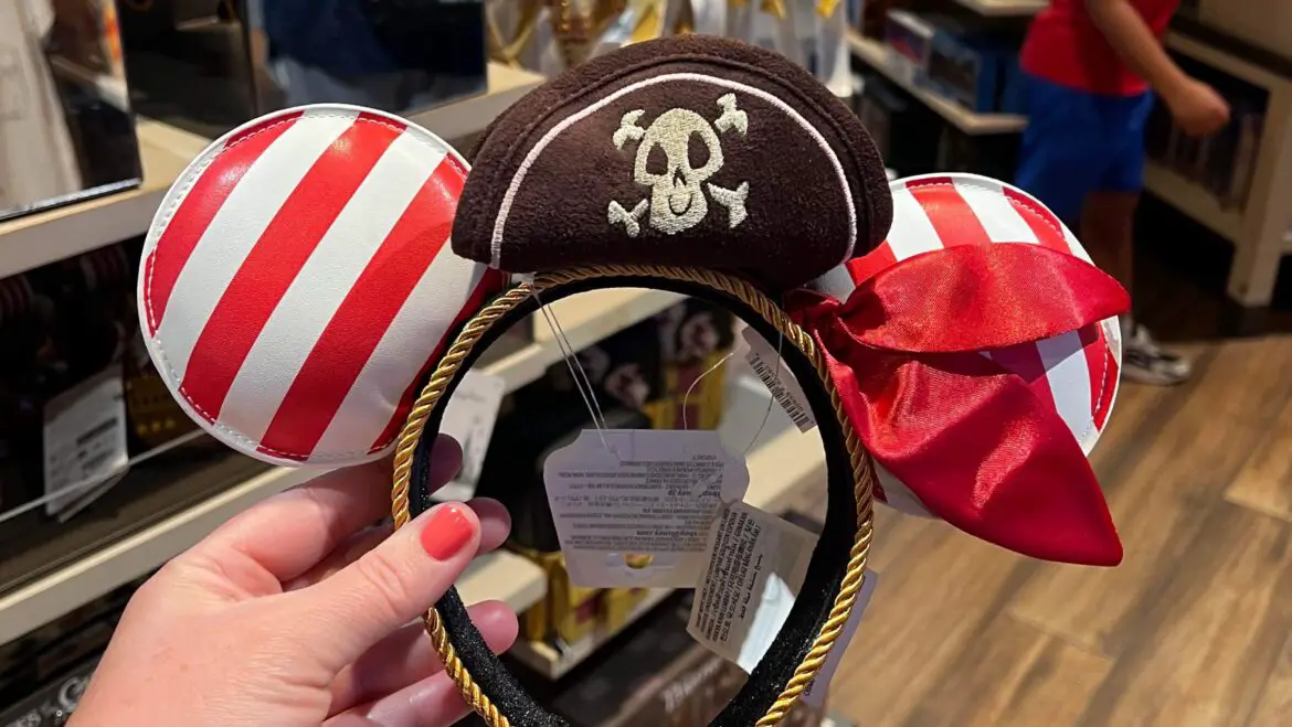New Pirates Of The Caribbean Ear Headband Available At Walt Disney World!